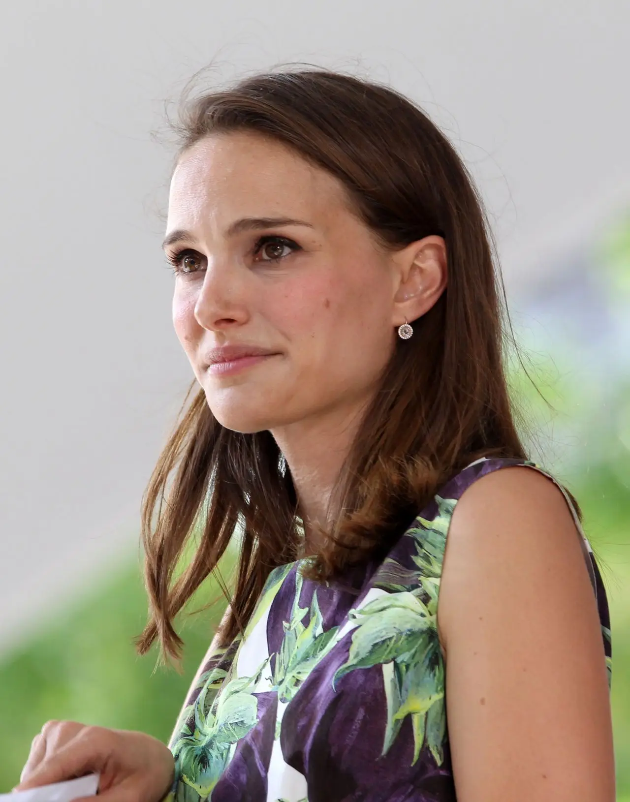 Natalie Portman at Class Day Exercises at Harvard University in Cambridge